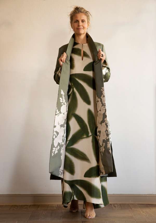 Rose & Lini CO.GO PATTERNED “COAT 274” MILITARY Vendita calda
