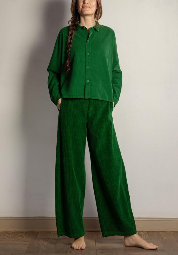 Rose & Lini LABO ART CORDUROY “BUM” PINE PANTS Liquidazione