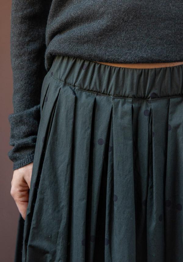Rose & Lini APUNTOB COTTON “SKIRT 1900” FOREST GREEN Super Saving Price