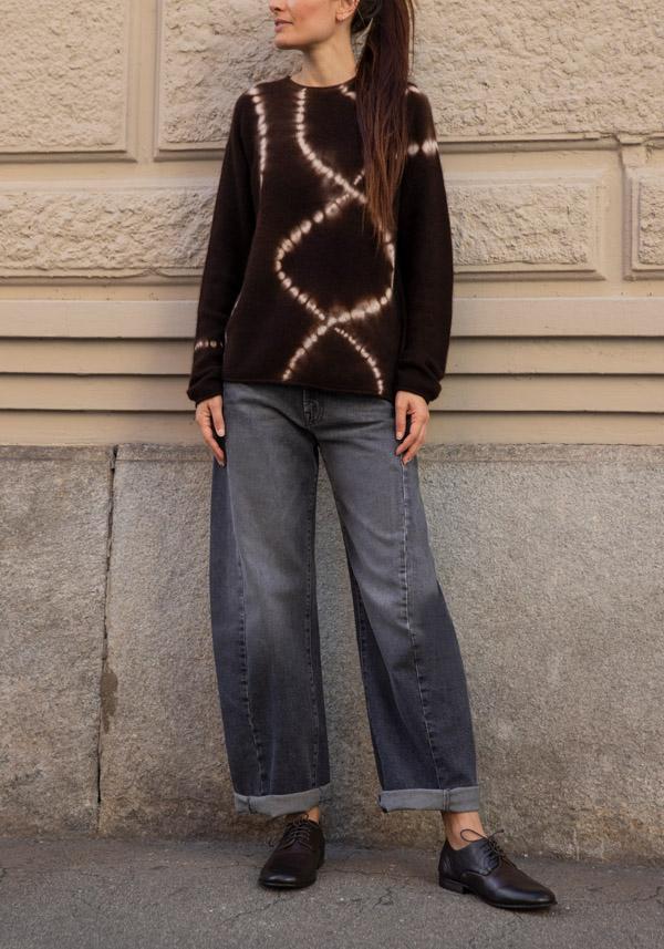 Rose & Lini MOTHER DENIM “THE HALF PIPE FLOOD” STONE JEANS Fino al 60% di sconto