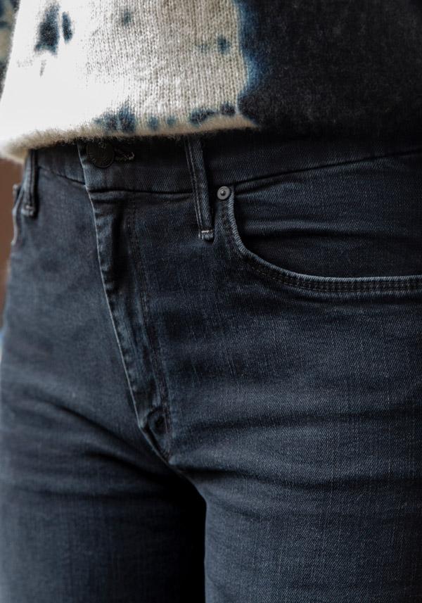 Rose & Lini MOTHER DENIM “THE ROLLER FRAY” NAVY JEANS Offerta speciale della fabbrica