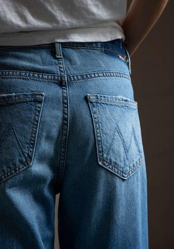 Rose & Lini MOTHER DENIM “THE DODGER ANKLE” BLUE JEANS Discount Store per i nuovi prodotti