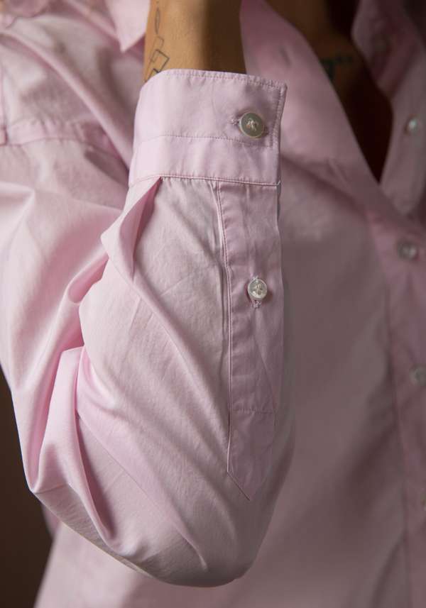 Rose & Lini FINAMORE PINK “MARA” SHIRT Enormi sconti