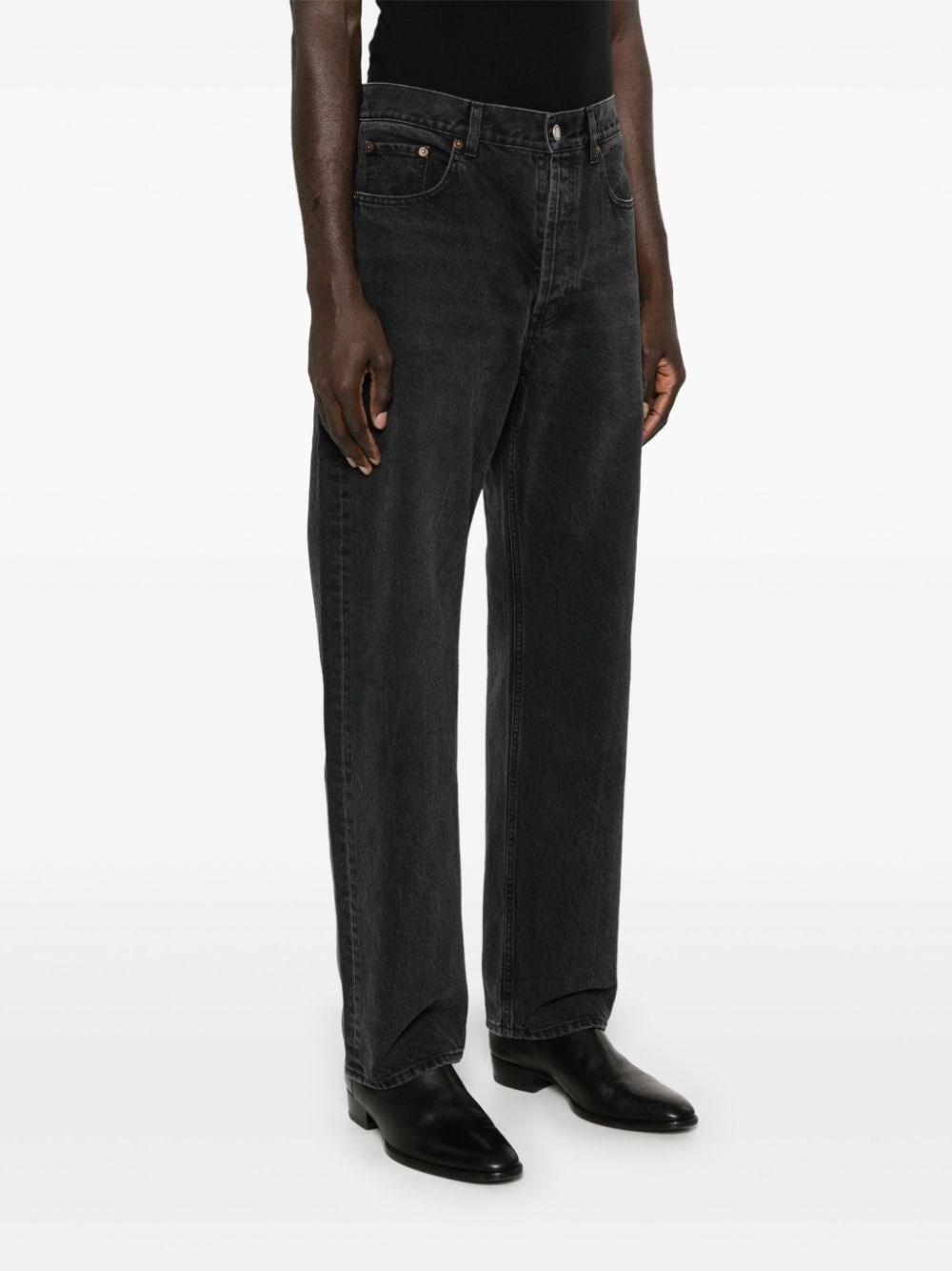 Saint laurent Loose Straight Jeans Saldi Di Fabbrica