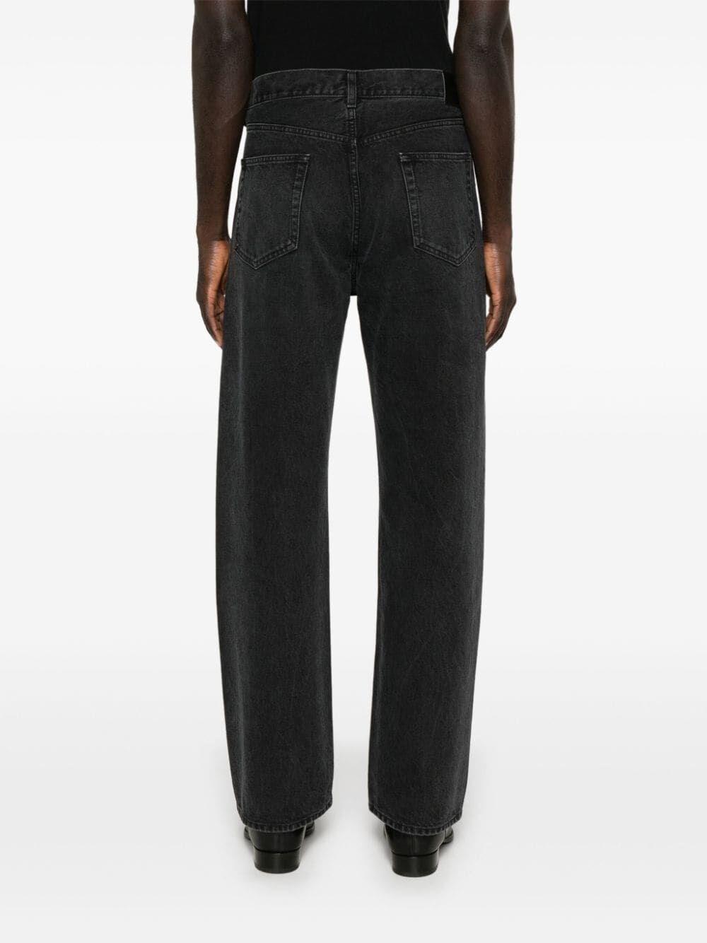 Saint laurent Loose Straight Jeans Saldi Di Fabbrica