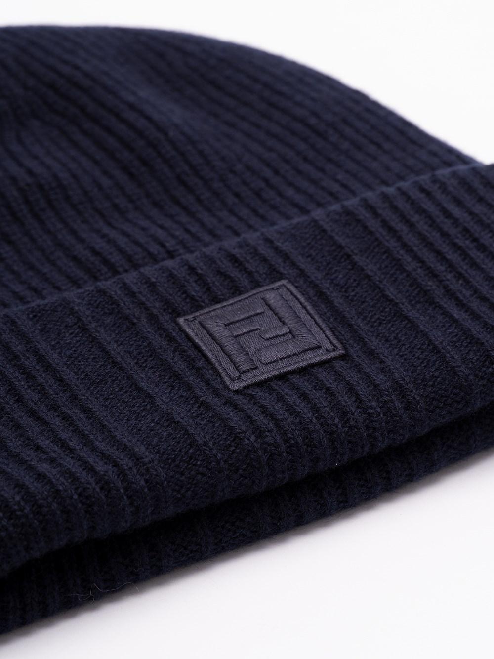 Fendi FF` Label Beanie Vendite Flash