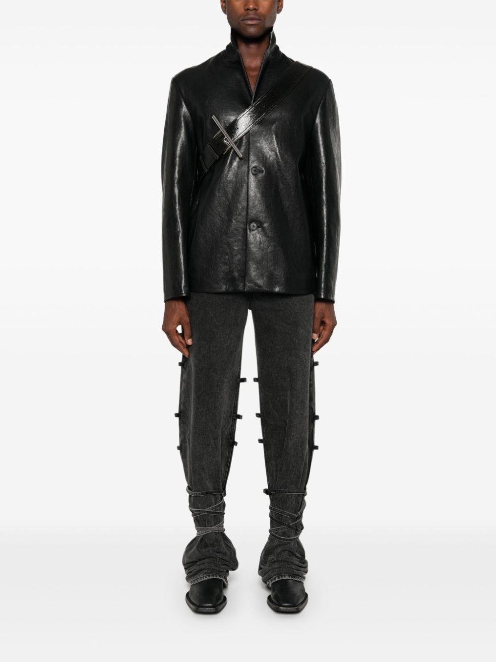 Alexander mcqueen Baggy Tied Jeans Nuovo