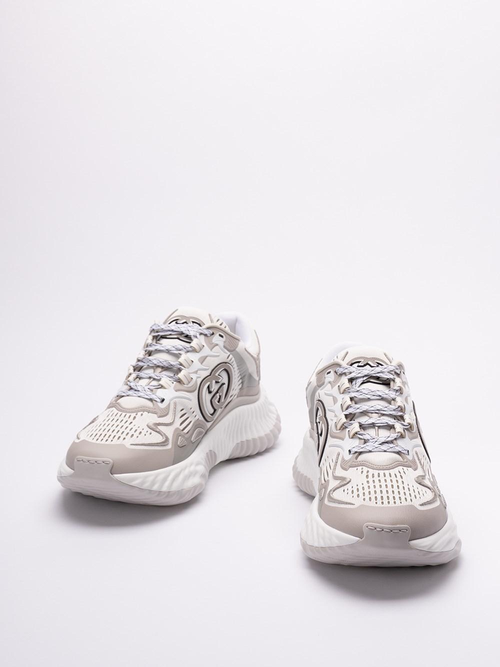 Gucci Fabric `Ripple` Sneakers Italia
