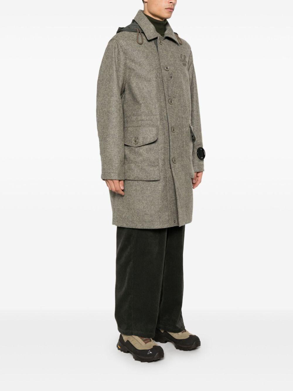 C.p. company `Shetland` Long Jacket Acquista Ora