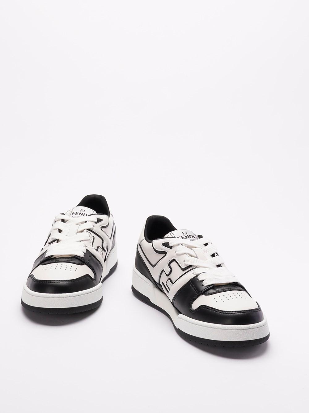 Fendi `Fendi Match` Low-Top Sneakers In Saldo