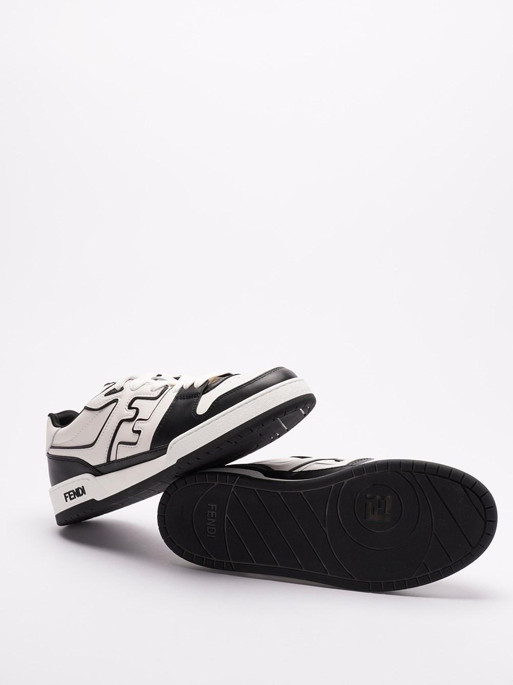Fendi `Fendi Match` Low-Top Sneakers In Saldo