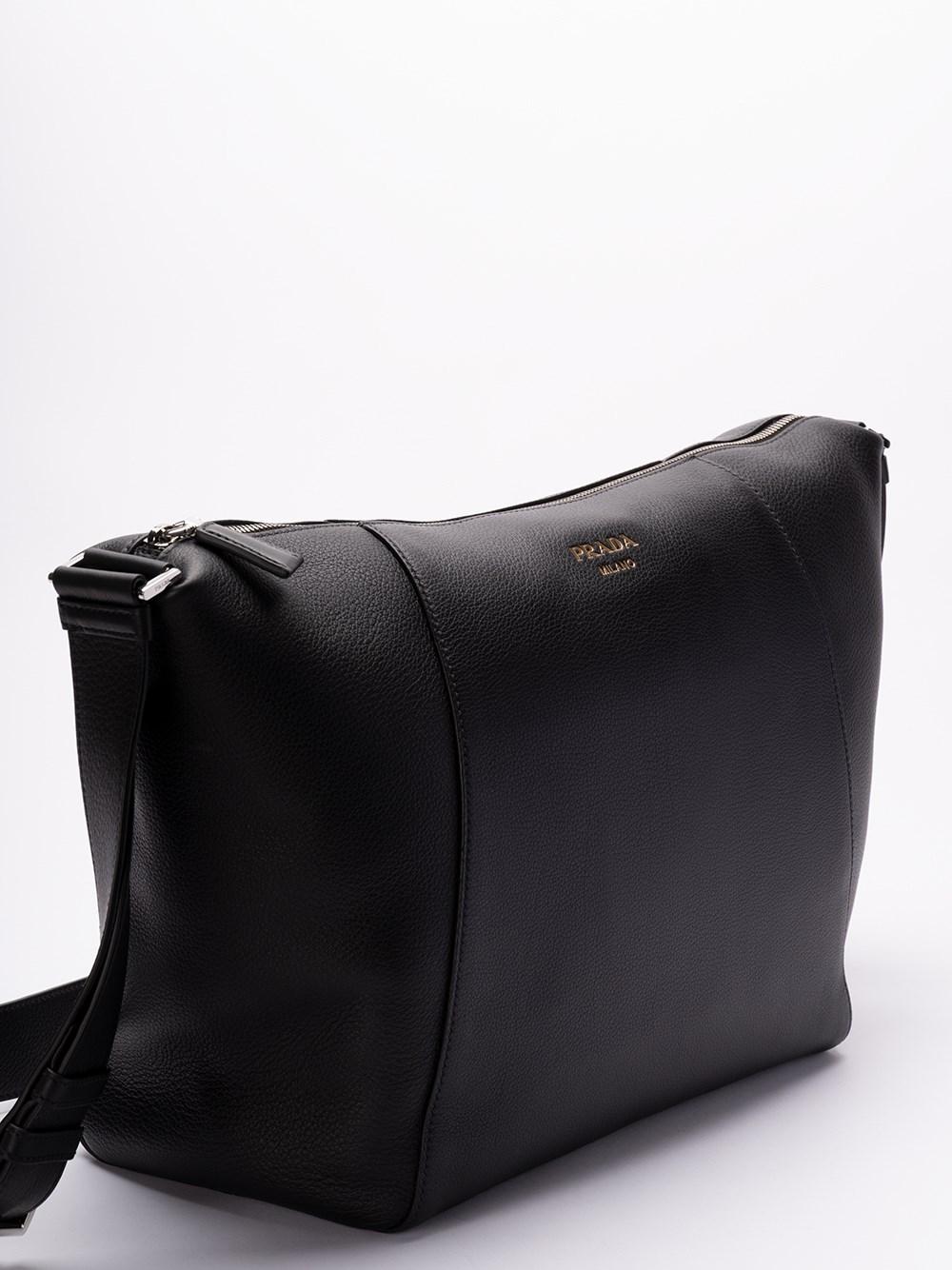 Prada Leather Shoulder Bag Italia