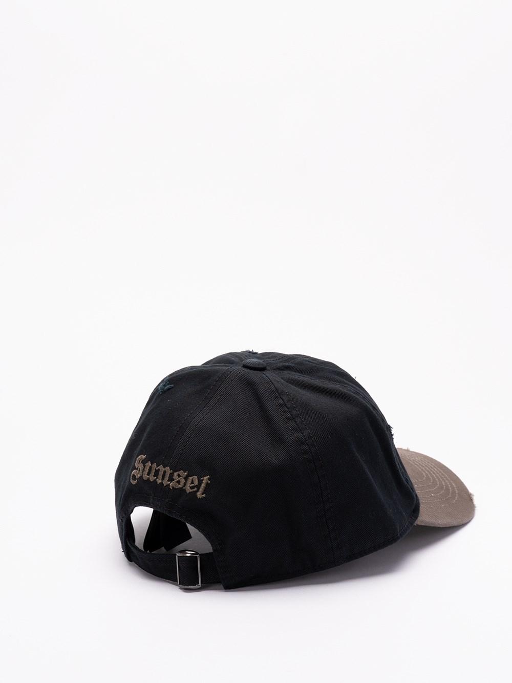 Palm angels `Ripped PA Monogram` Cap Fino Al -60%