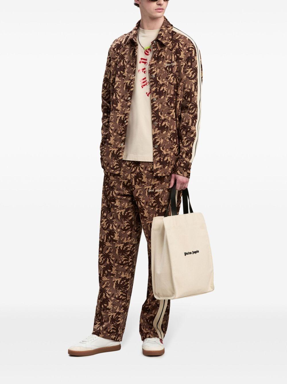 Palm angels `Palms Camo` Shirt Negozi Online