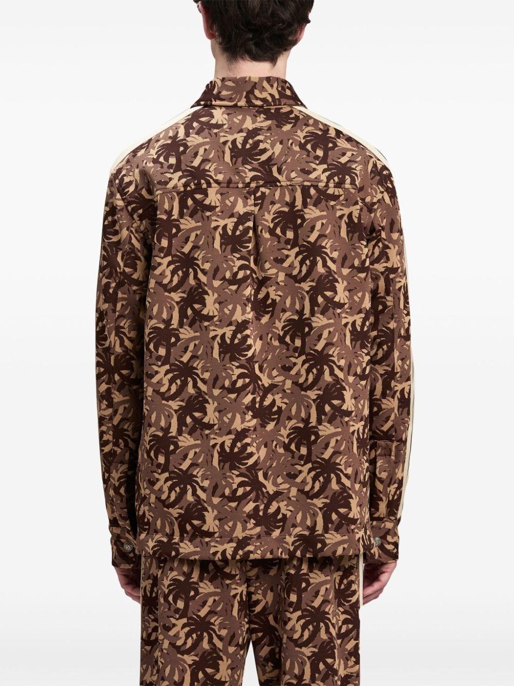 Palm angels `Palms Camo` Shirt Negozi Online