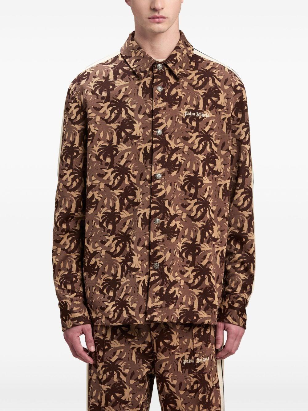 Palm angels `Palms Camo` Shirt Negozi Online