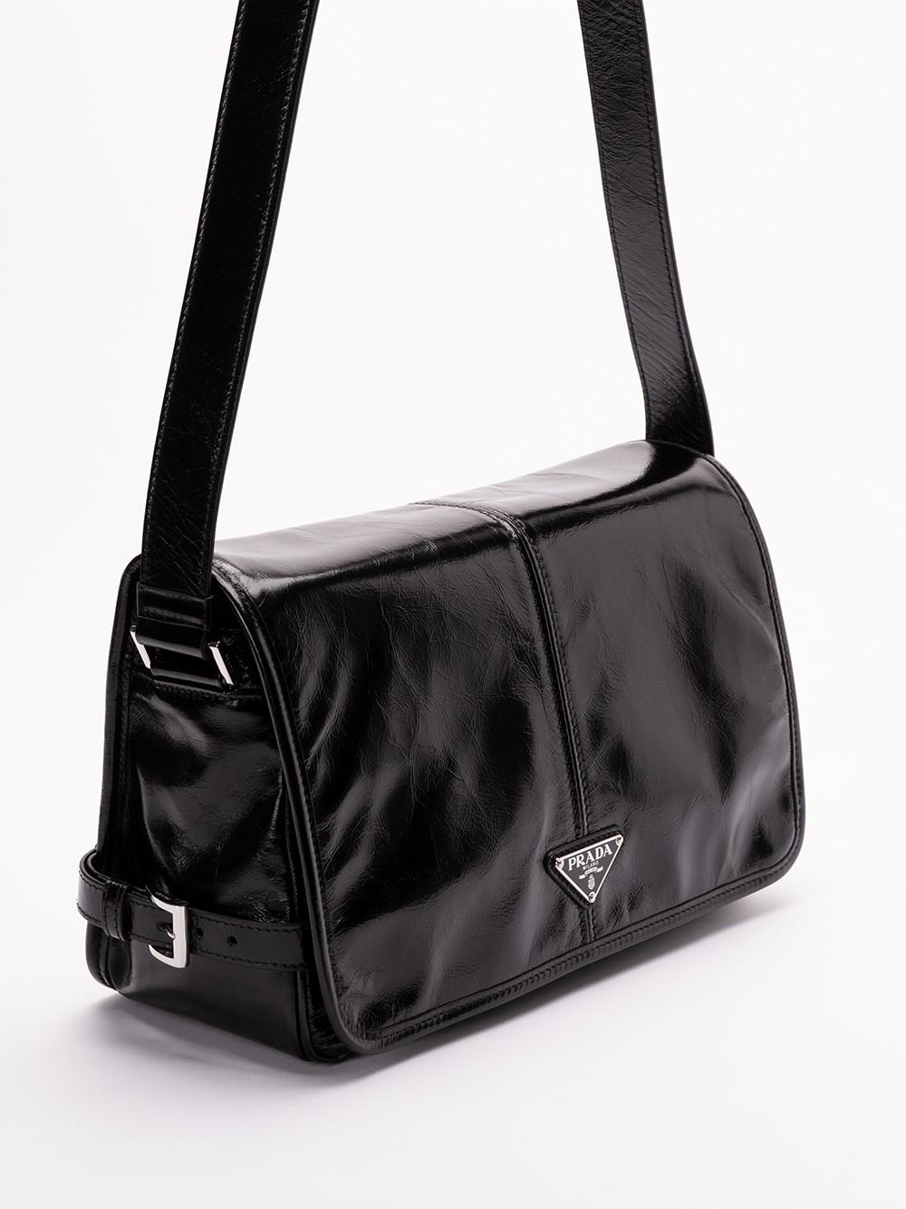 Prada Leather Shoulder Bag Outlet