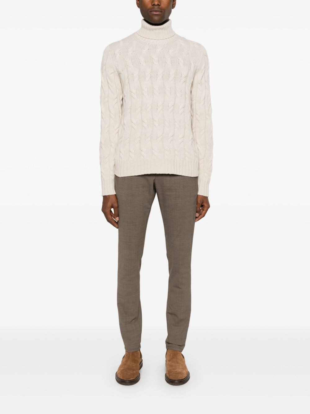 Drumohr Turtle-Neck Sweater Saldi Di Fabbrica