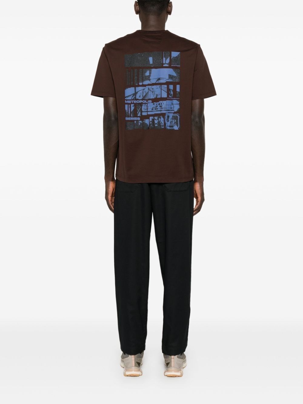 C.p. company `Metropolis Series` Comics Graphic T-Shirt Qualità