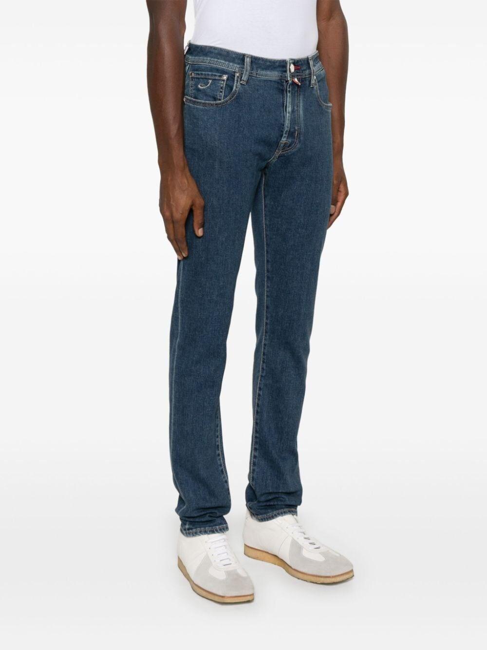 Jacob cohen `Bard` 5-Pocket Slim Fit Jeans Fino Al -60%