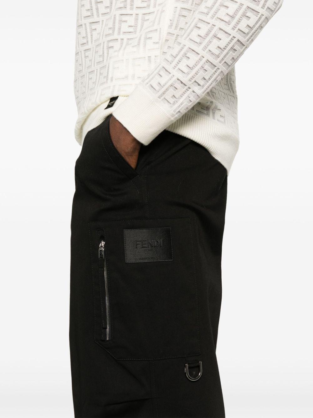 Fendi `New Rich Gabar` Pants Saldi Di Fabbrica