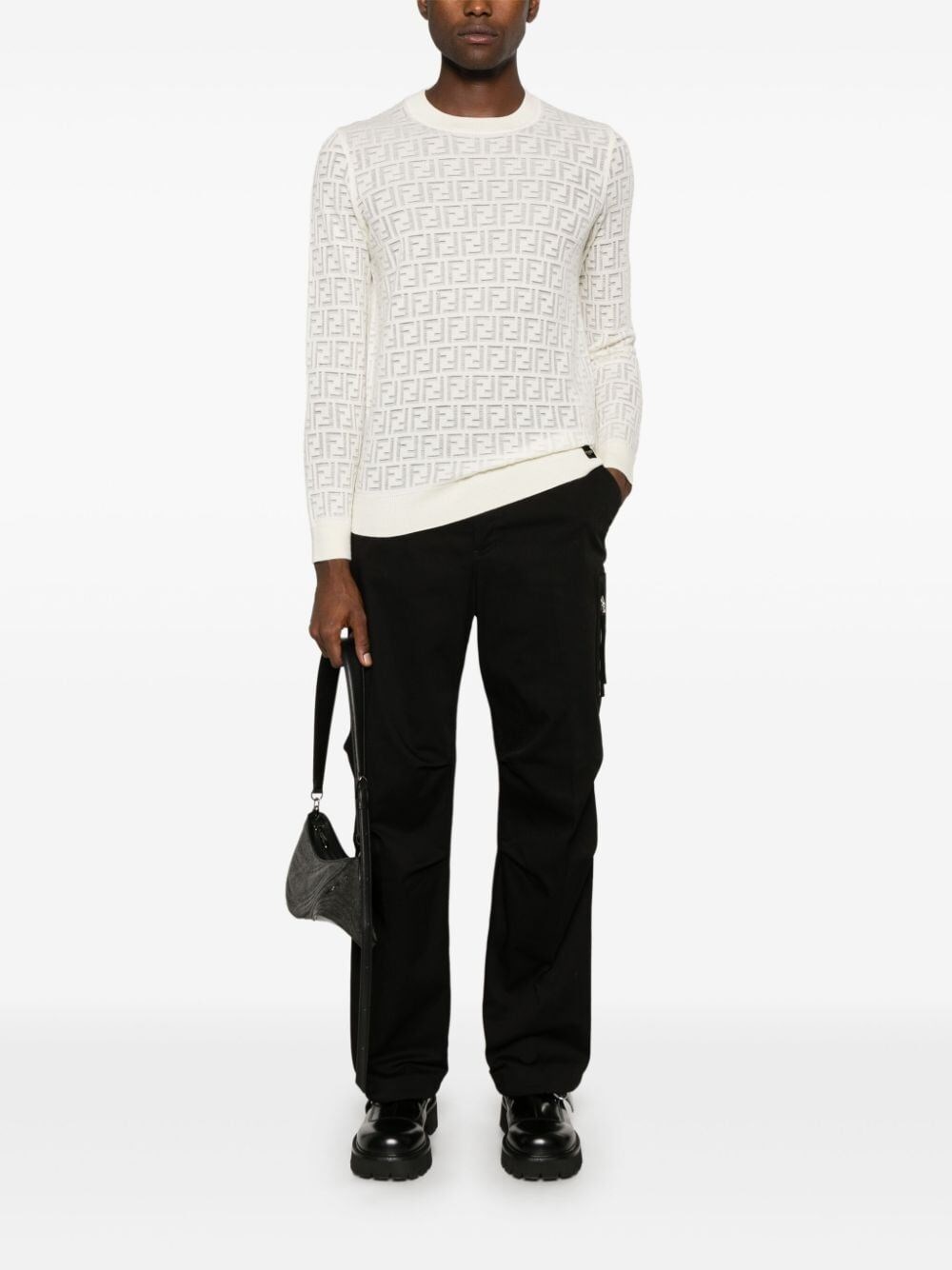 Fendi `New Rich Gabar` Pants Saldi Di Fabbrica