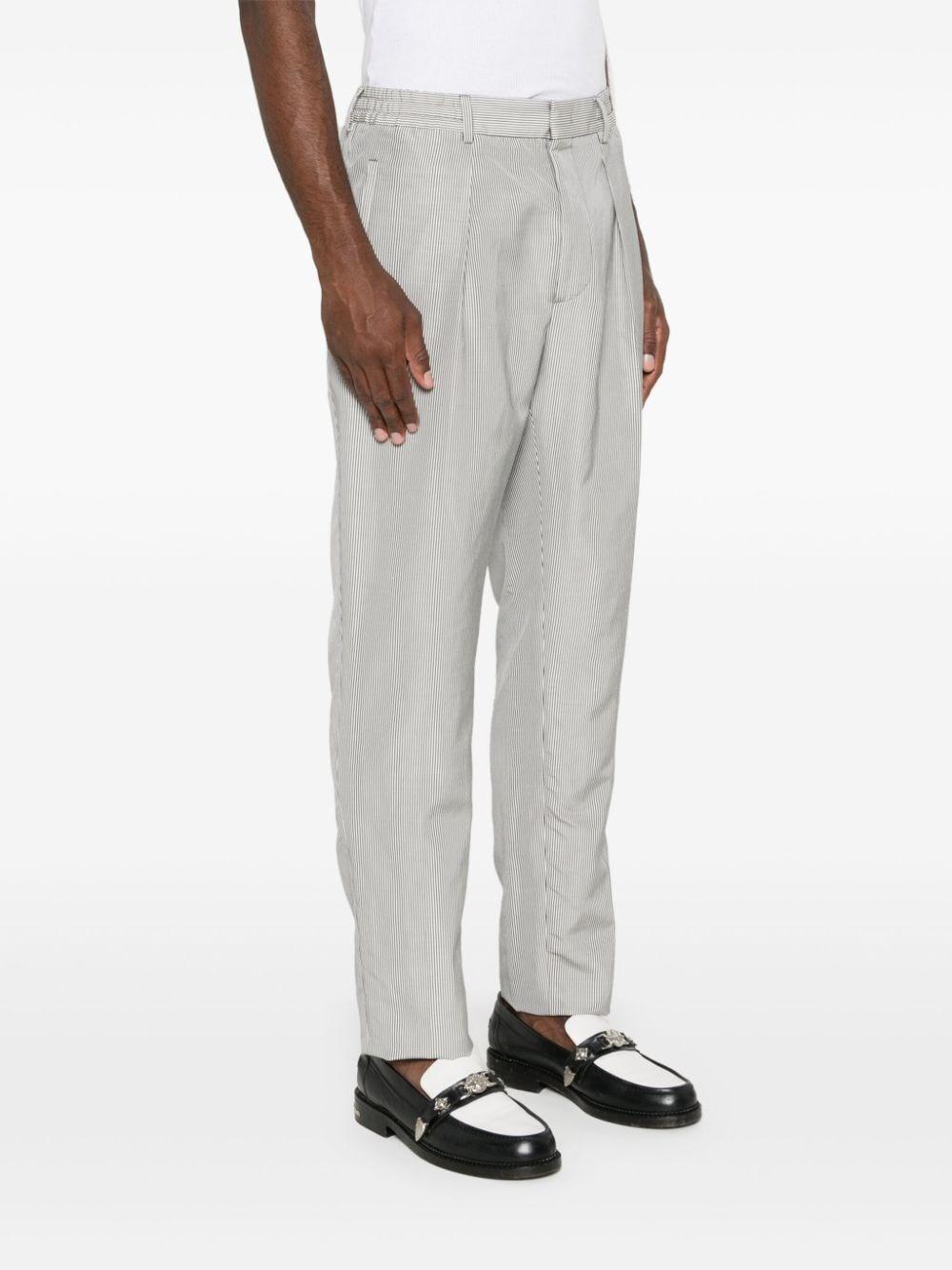Fendi Striped Tailored Pants Moda