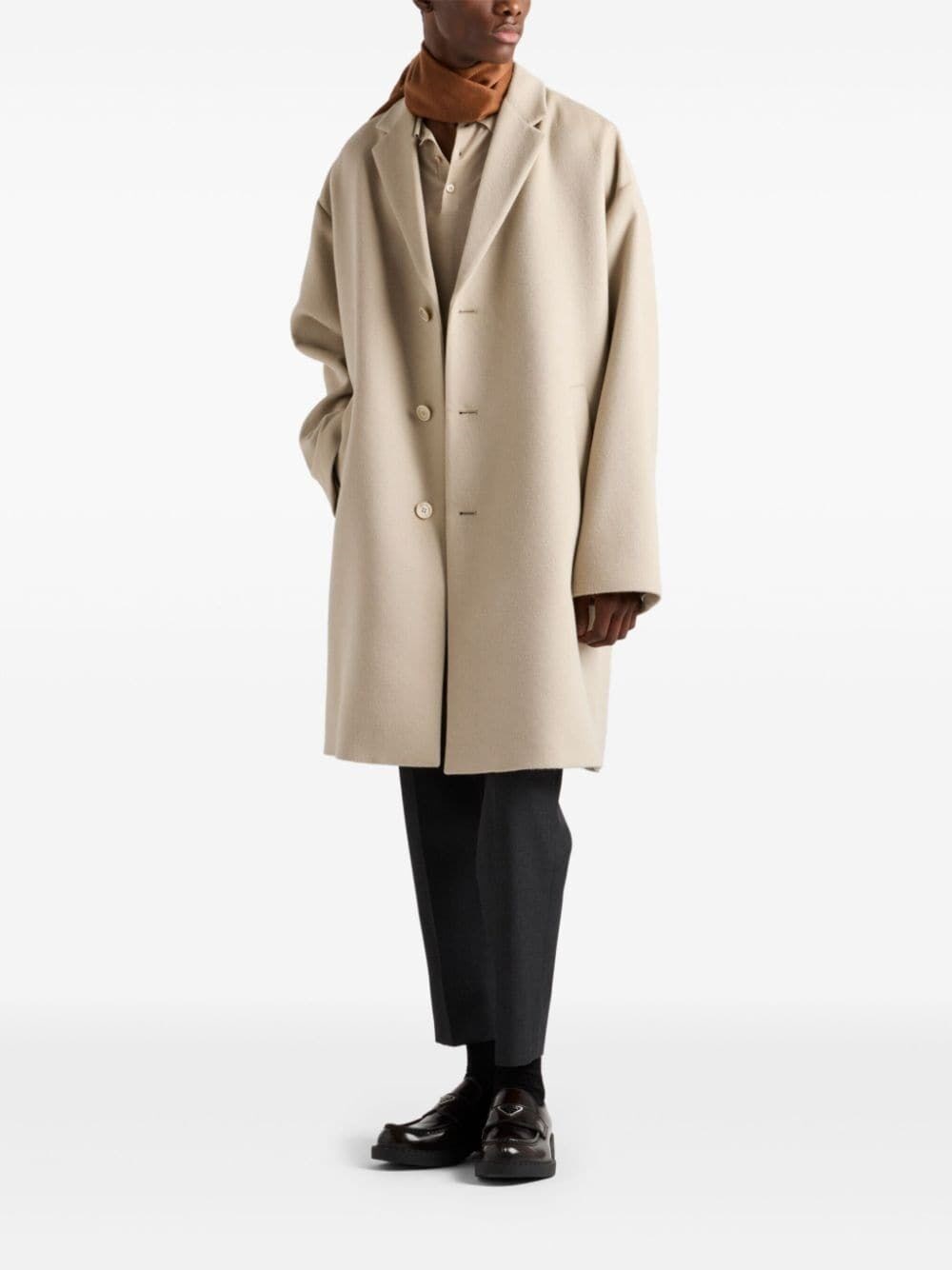Prada Cashgora Coat Presa