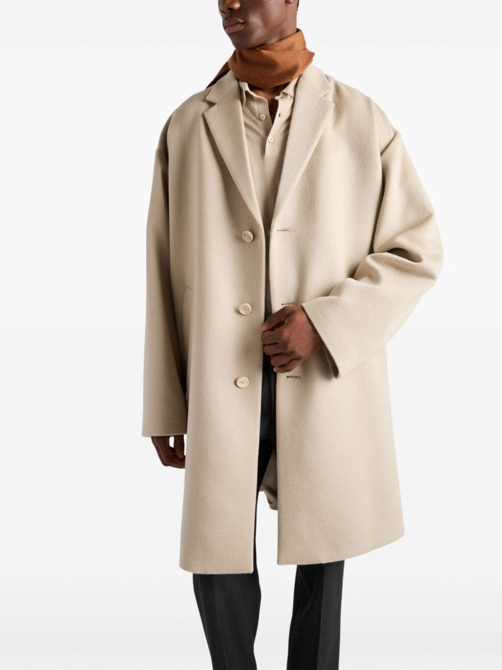 Prada Cashgora Coat Presa