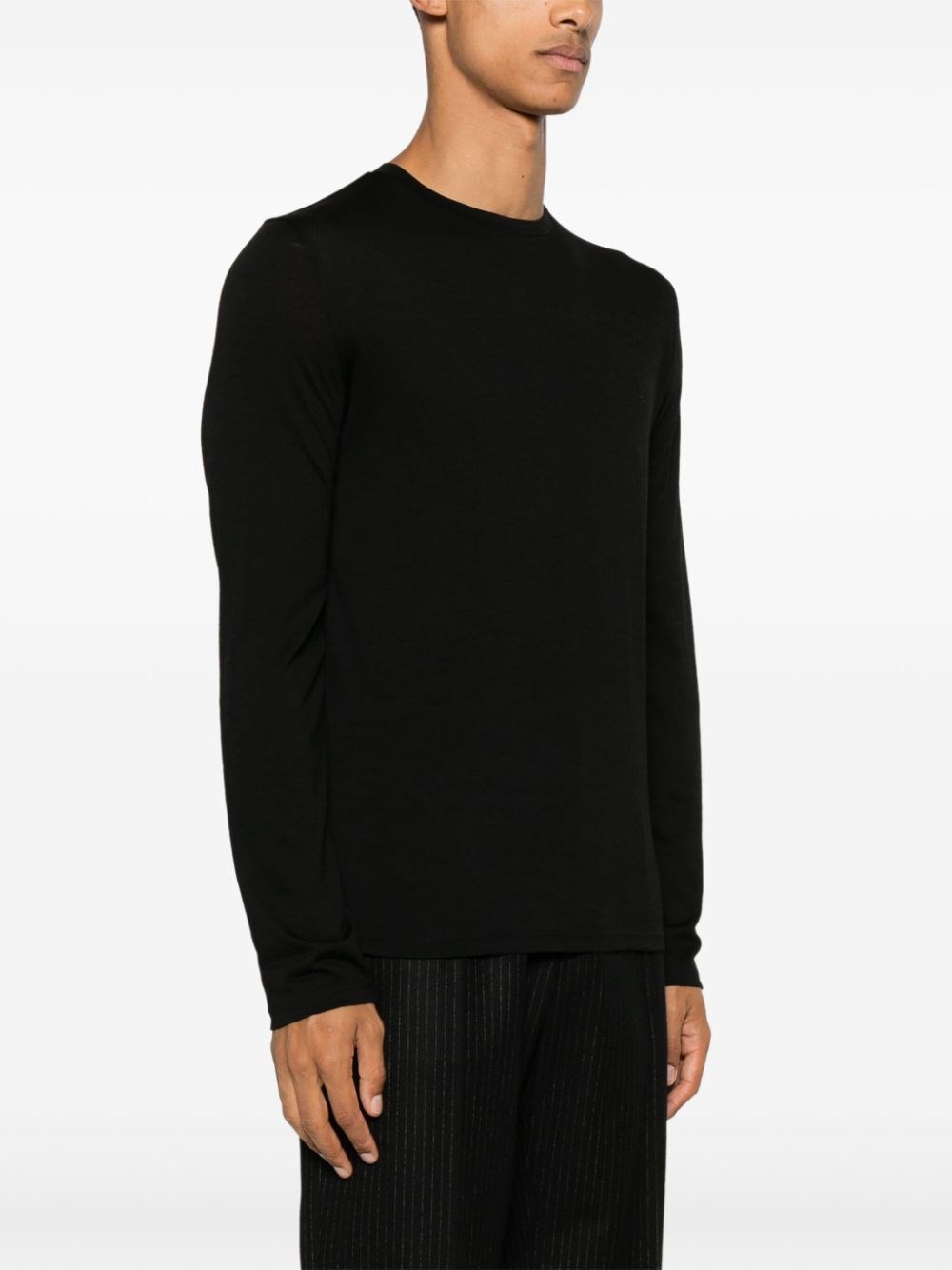 Saint laurent Crew-Neck T-Shirt Negozi Online