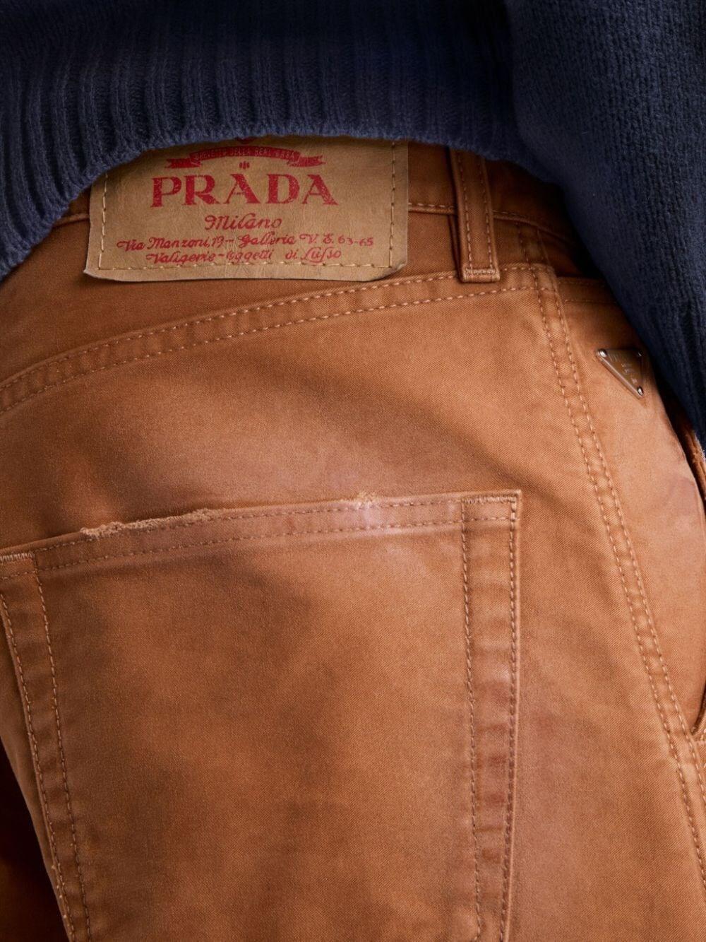 Prada Moleskin Pants Italia