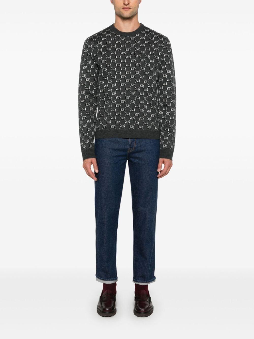 Gucci Long Sleeve Crew-Neck Sweater Acquista Ora