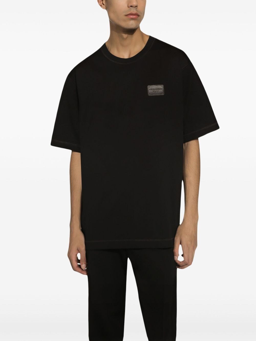 Dolce & gabbana Short Sleeve Crew-Neck T-Shirt Affare Del Giorno