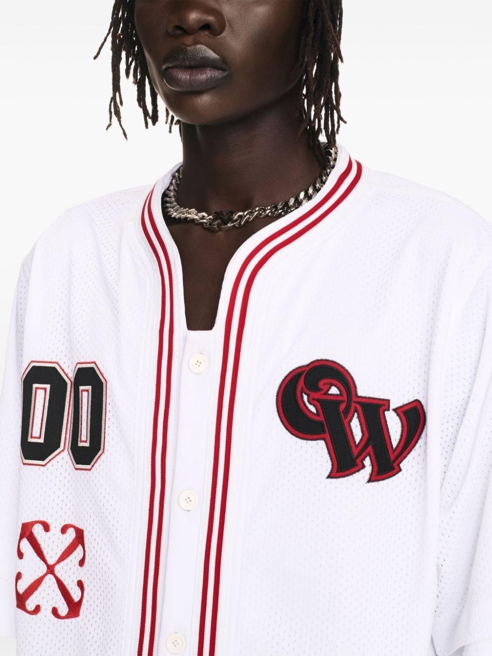 Off white `Gothic Logo Hybr` Baseball Sconto