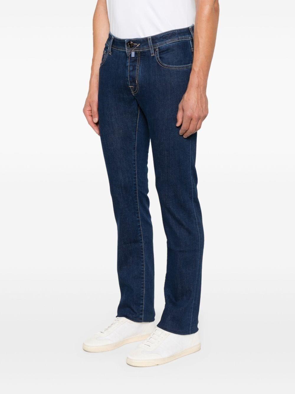 Jacob cohen `Nick` 5-Pocket Slim Fit Jeans In Vendita