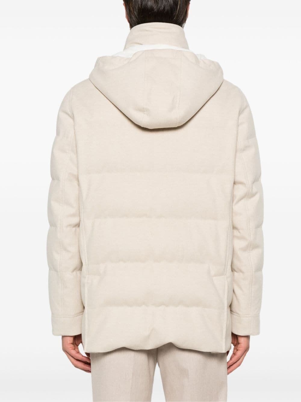 Brunello cucinelli Water Resistant Padded Jacket Offerta esclusiva