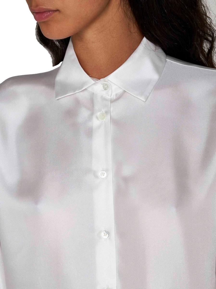 BLANCA VITA Camicia Campsis in seta Qualità