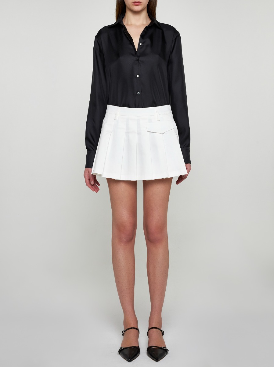 BLANCA VITA Camicia Catalpa in seta Vendite Flash