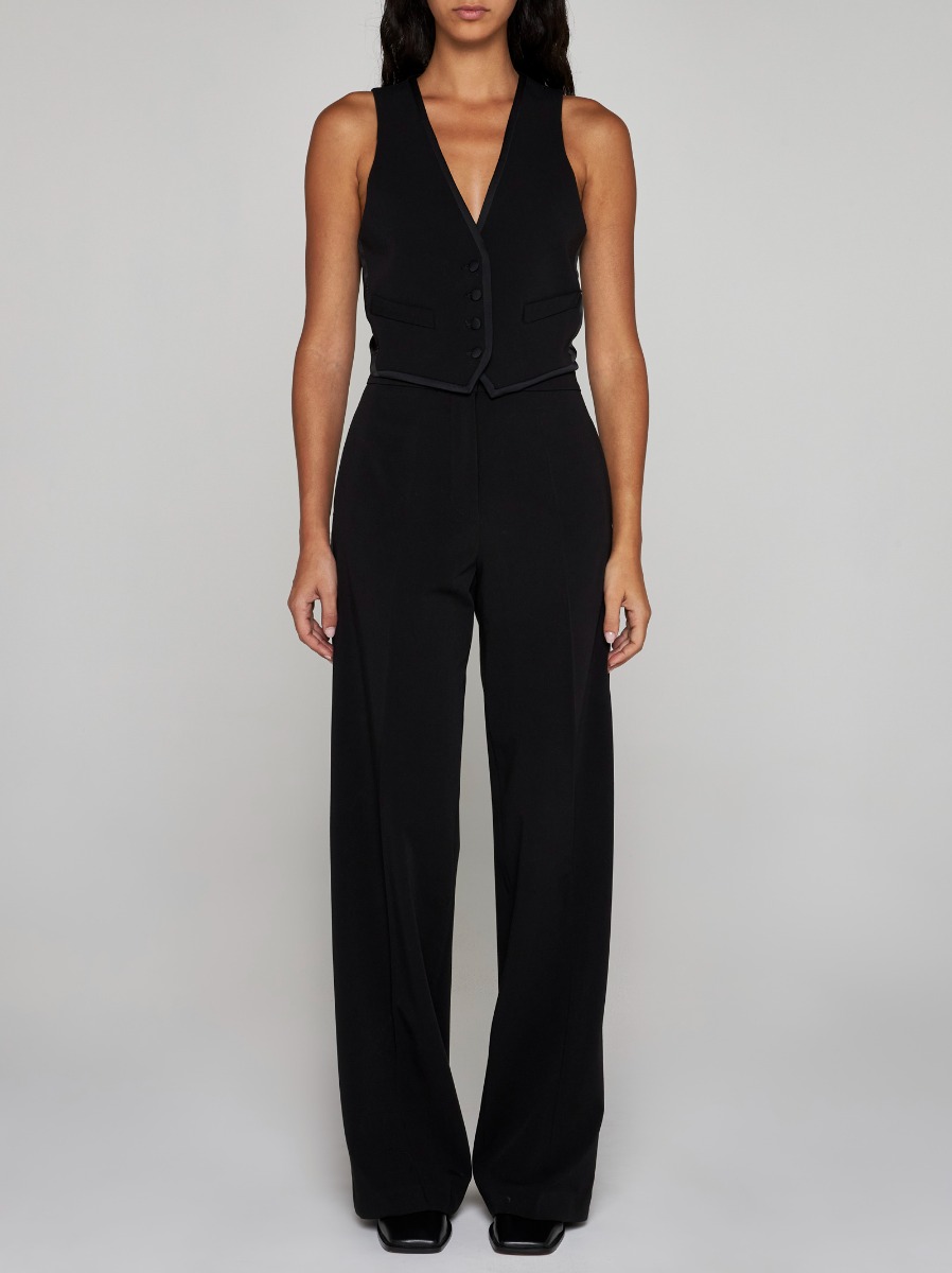 BLANCA VITA Pantaloni palazzo Persea misto viscosa Shopping Online