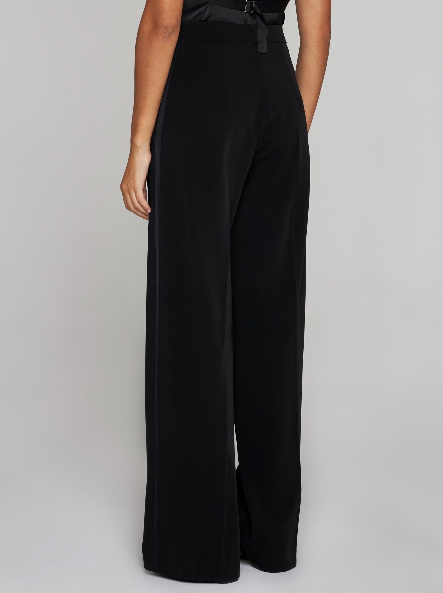 BLANCA VITA Pantaloni palazzo Persea misto viscosa Shopping Online