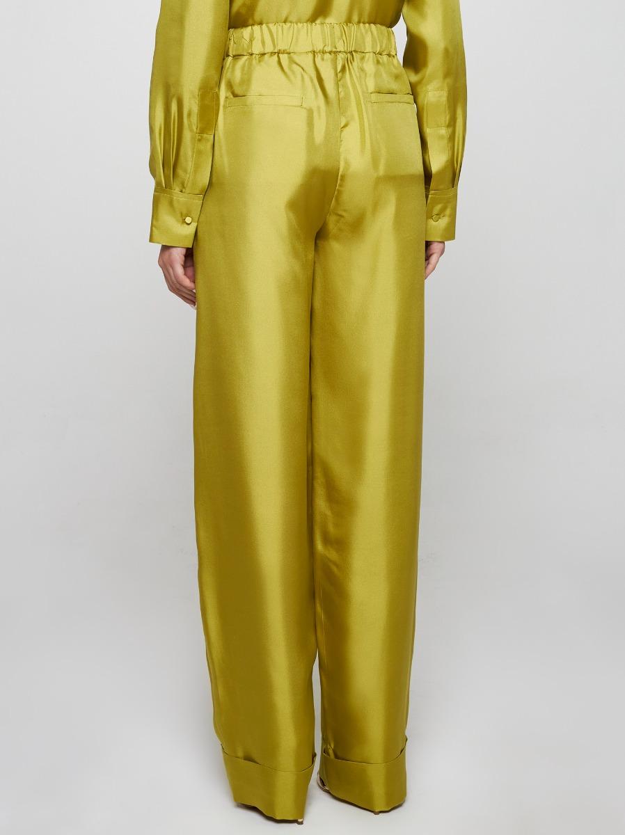 BLANCA VITA Pantaloni Petroy in seta Shopping online