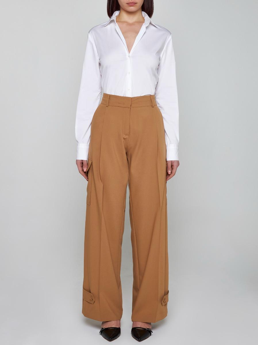 BLANCA VITA Pantaloni cargo Philody in seta Offerta esclusiva