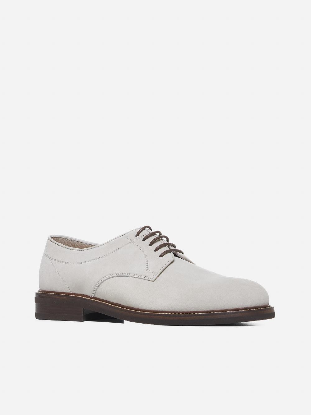 BRUNELLO CUCINELLI Derby in suede Rilascio limitato