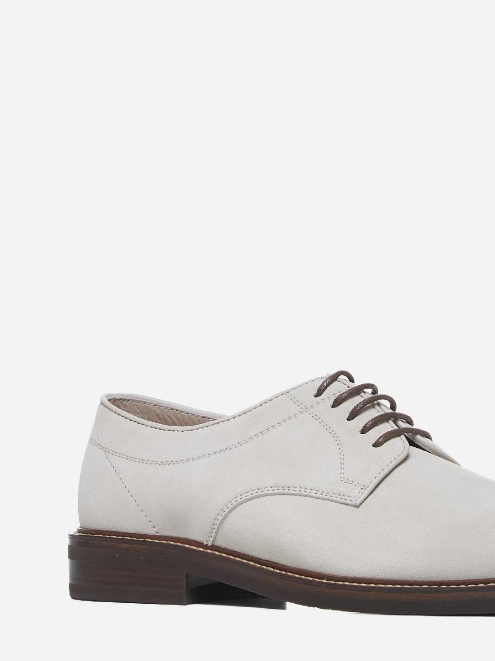 BRUNELLO CUCINELLI Derby in suede Rilascio limitato