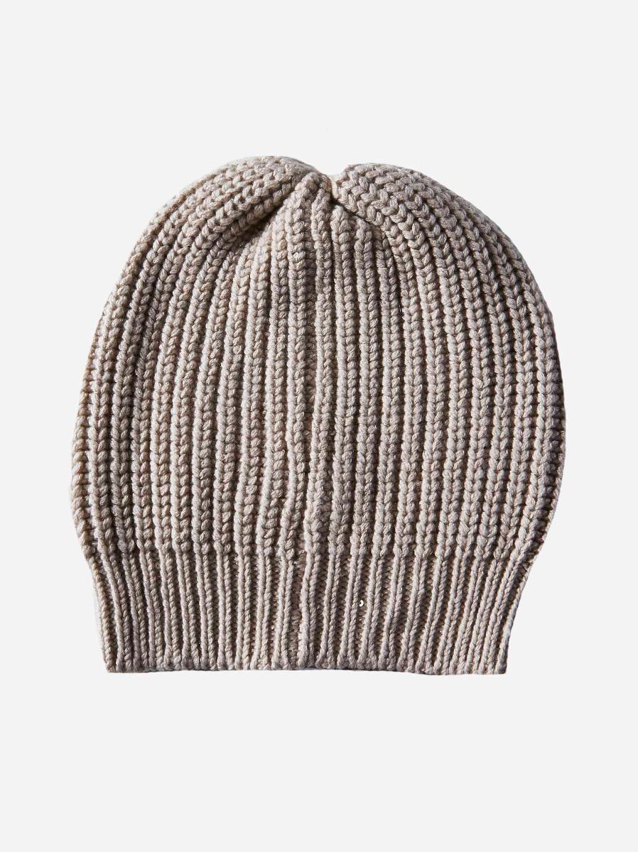 BRUNELLO CUCINELLI Berretto misto cashmere con paillettes Consegna Veloce