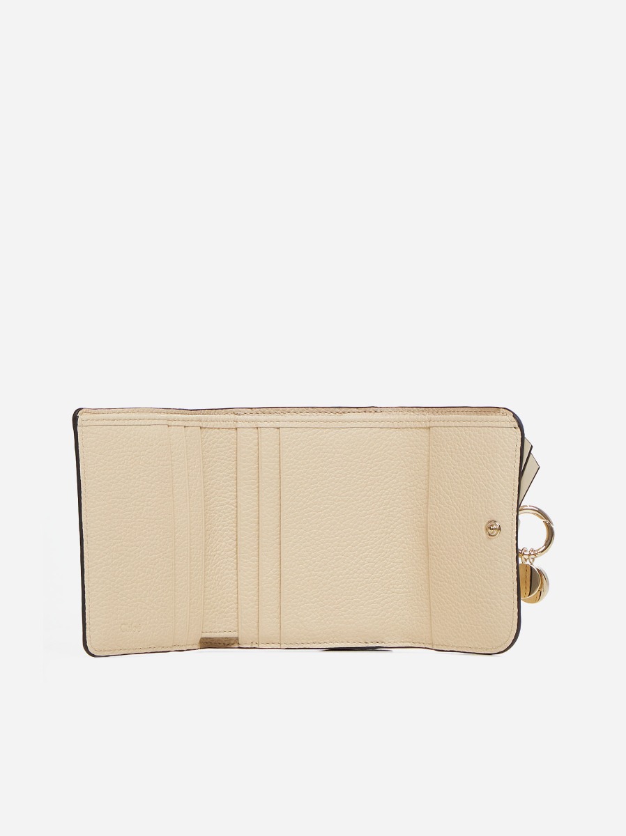 CHLOÉ Portafoglio Alphabet in pelle Offerta