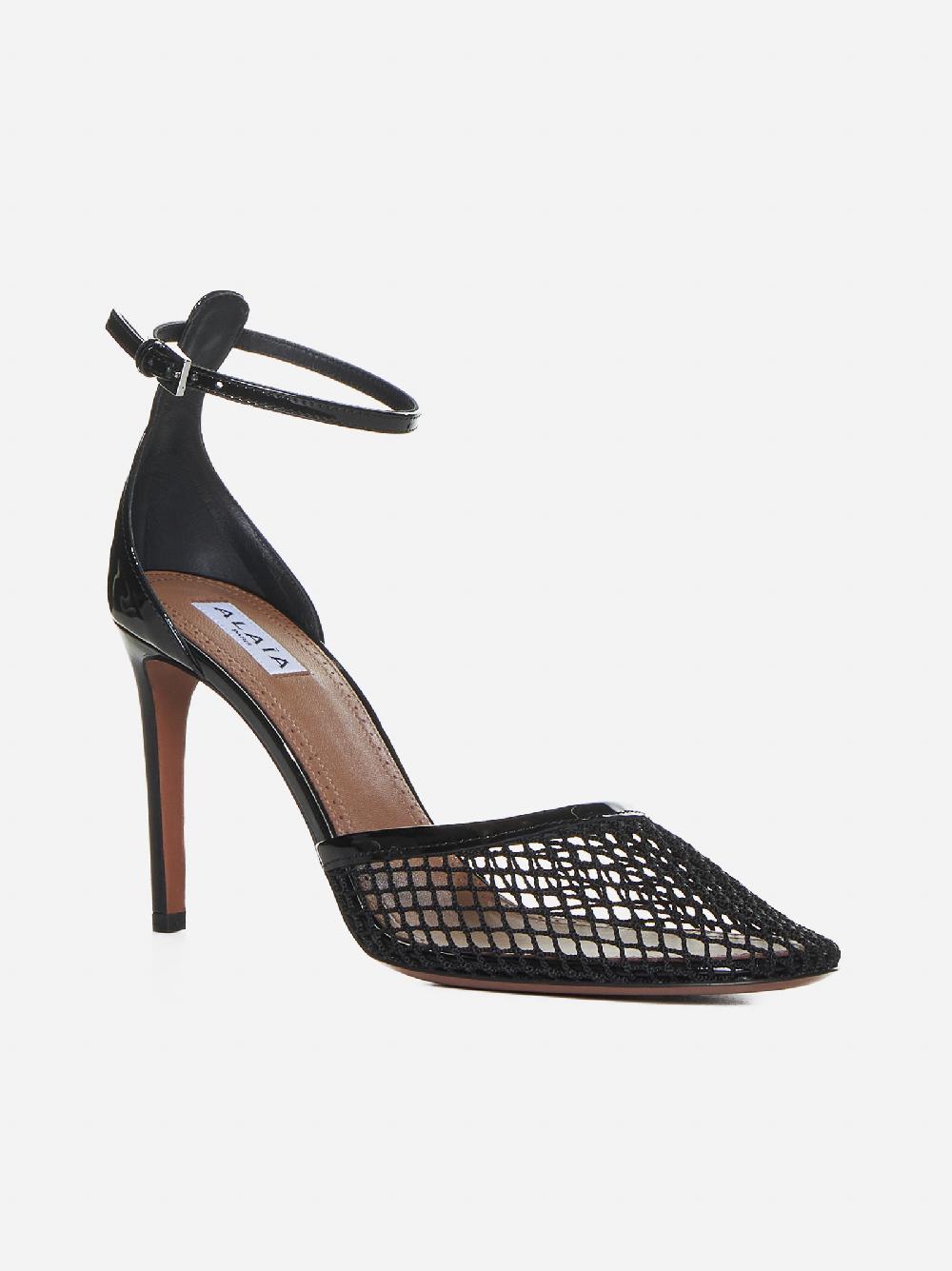 ALAÏA Decollete’ in mesh e vernice 2025