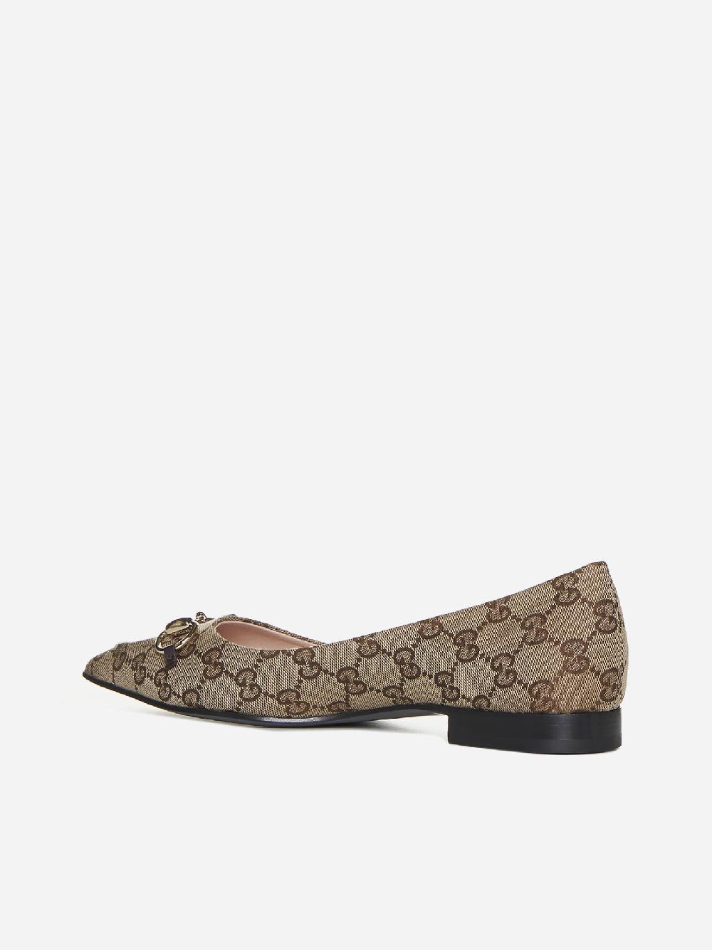 GUCCI Ballerine in tessuto GG Shopping Online