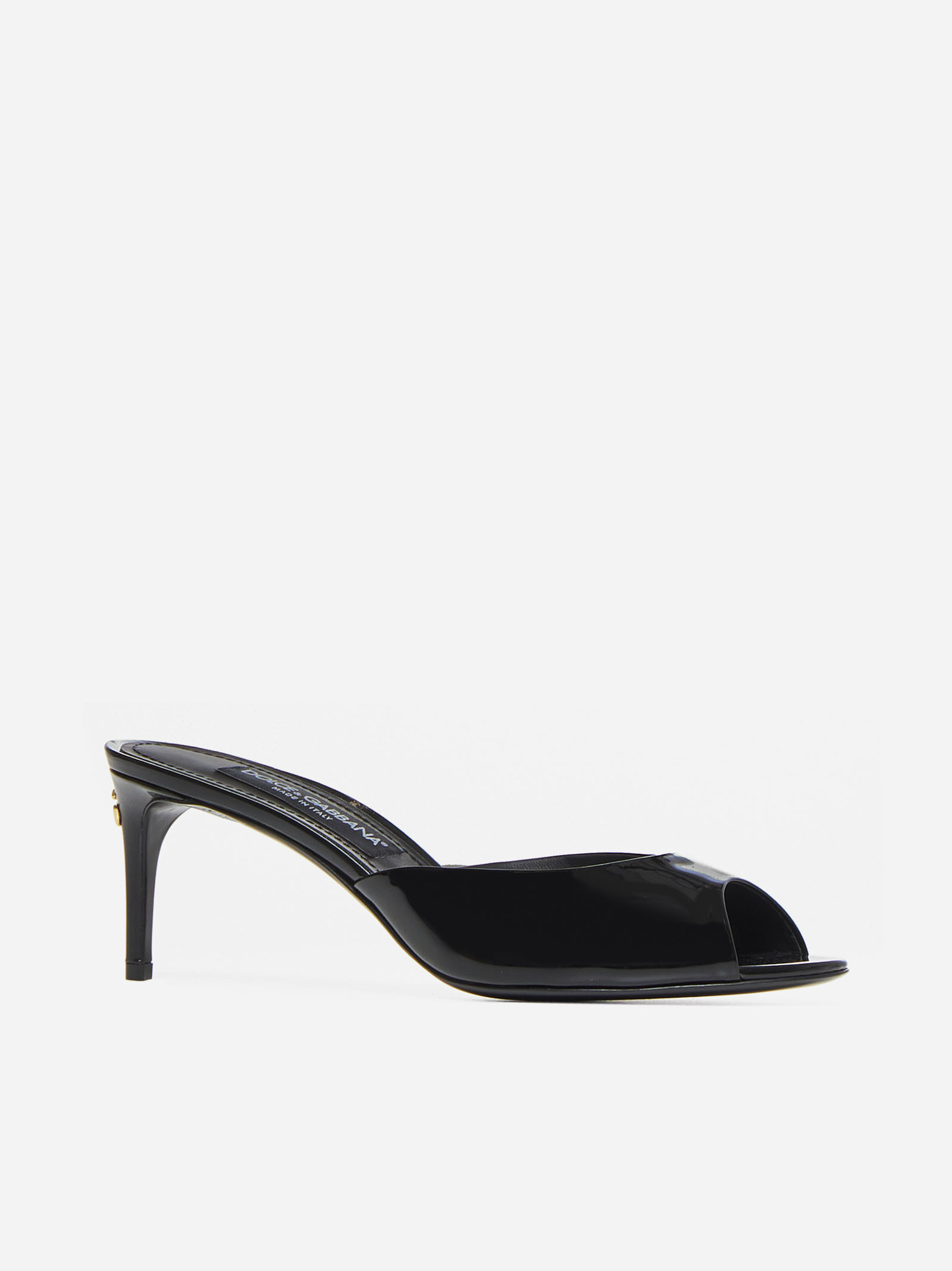 DOLCE & GABBANA Sandali in vernice Vendita Calda