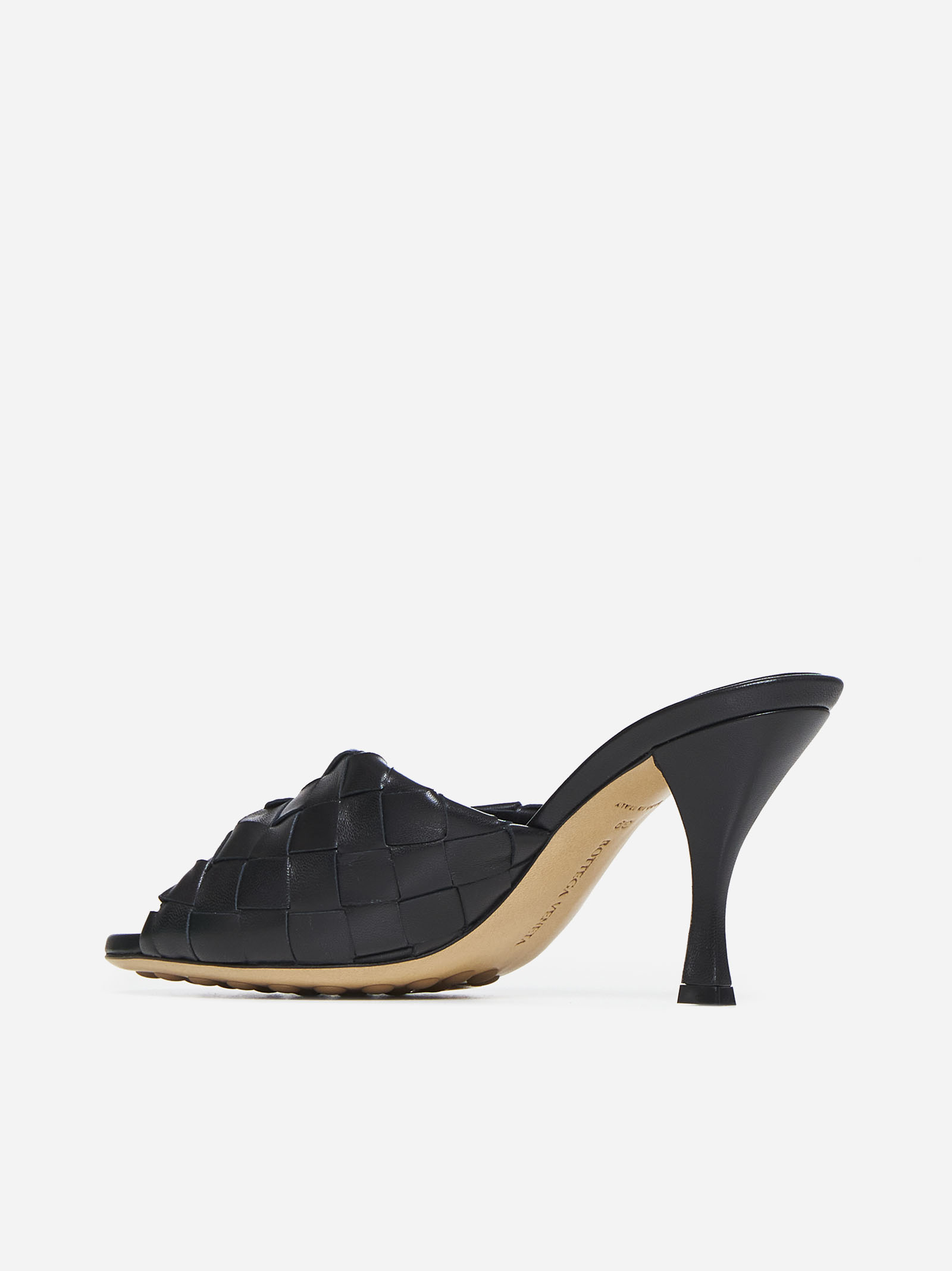 BOTTEGA VENETA Mules Blink in pelle Intrecciato Negozio